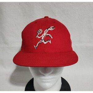 "Balle De Match" Red Snapback Baseball Cap - Pre-owned